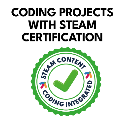 Coding Projects with STEAM Certification