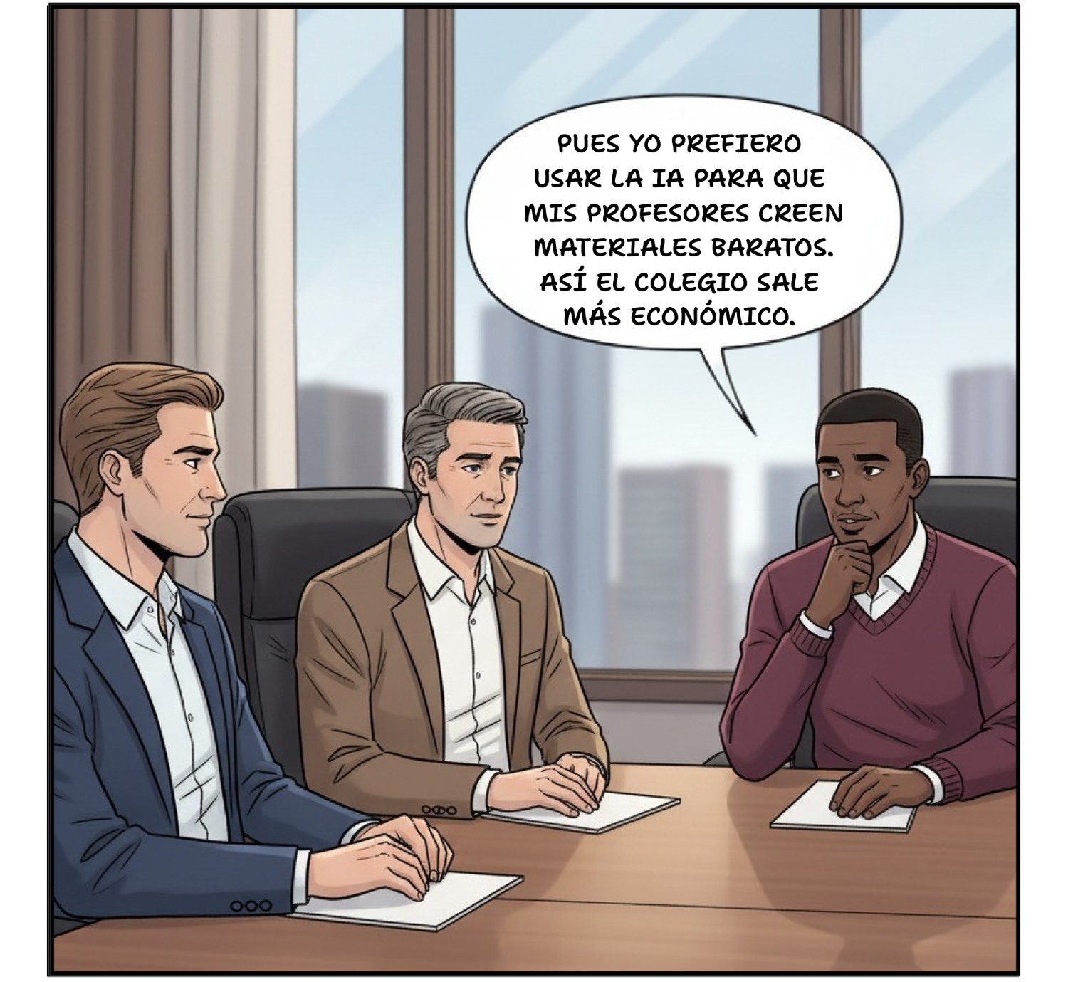 Comic Directivos Móvil 15