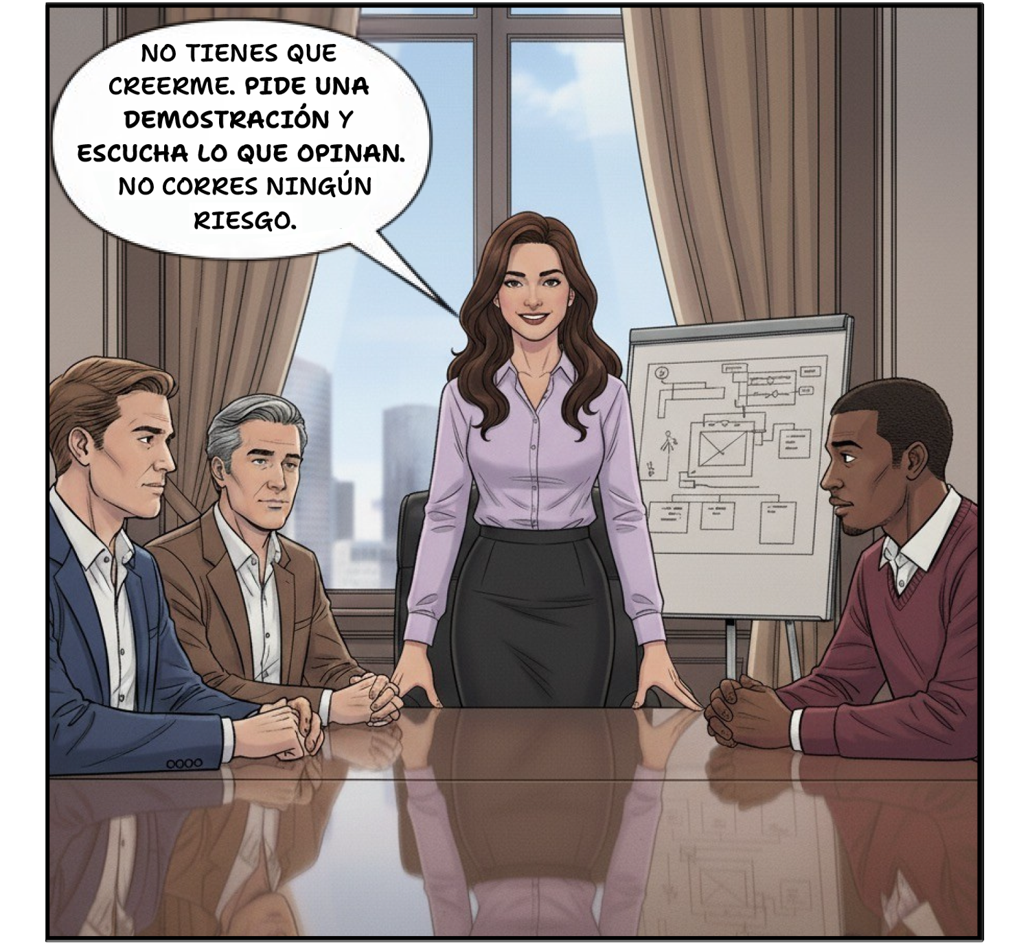 Comic Directivos Móvil 21