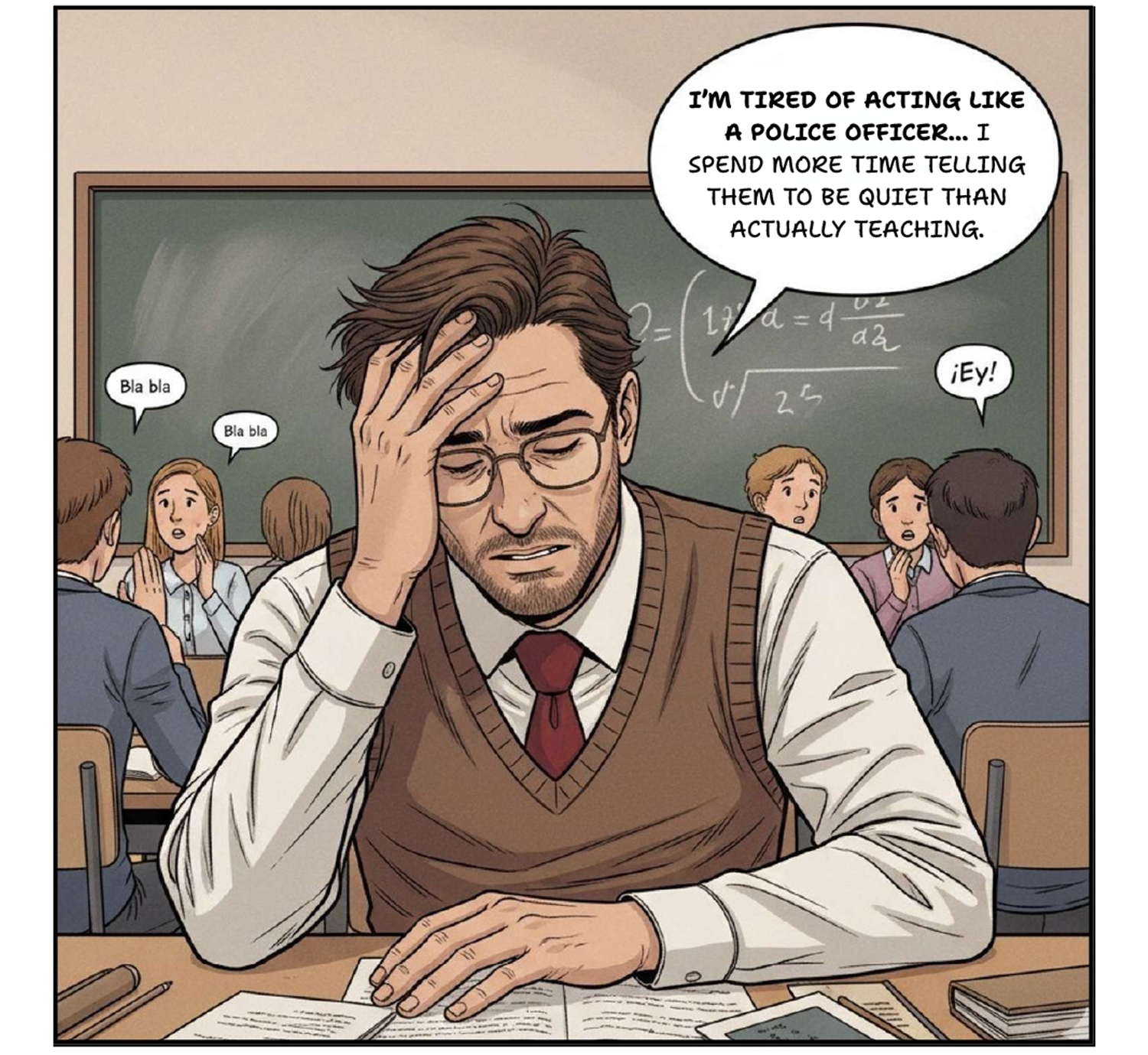 COMIC TEACHERS MOBILE 01