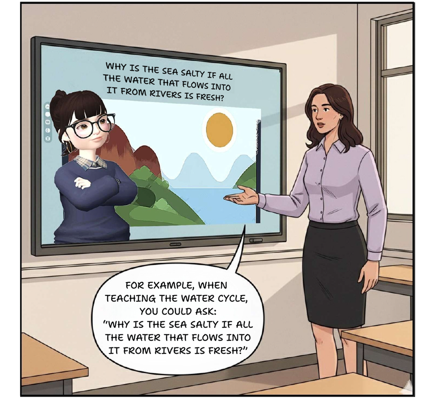 COMIC TEACHERS MOBILE 04