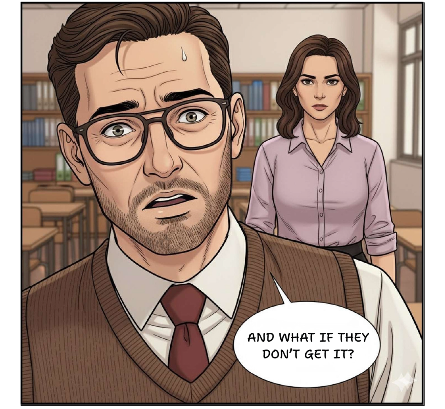 COMIC TEACHERS MOBILE 07