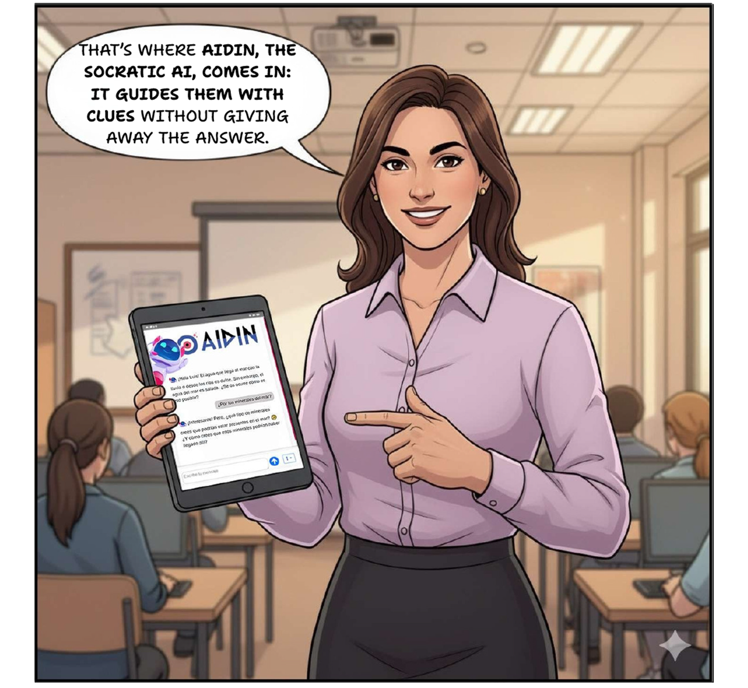 COMIC TEACHERS MOBILE 08