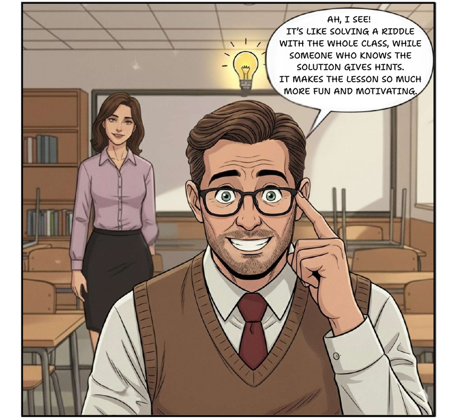 COMIC TEACHERS MOBILE 09