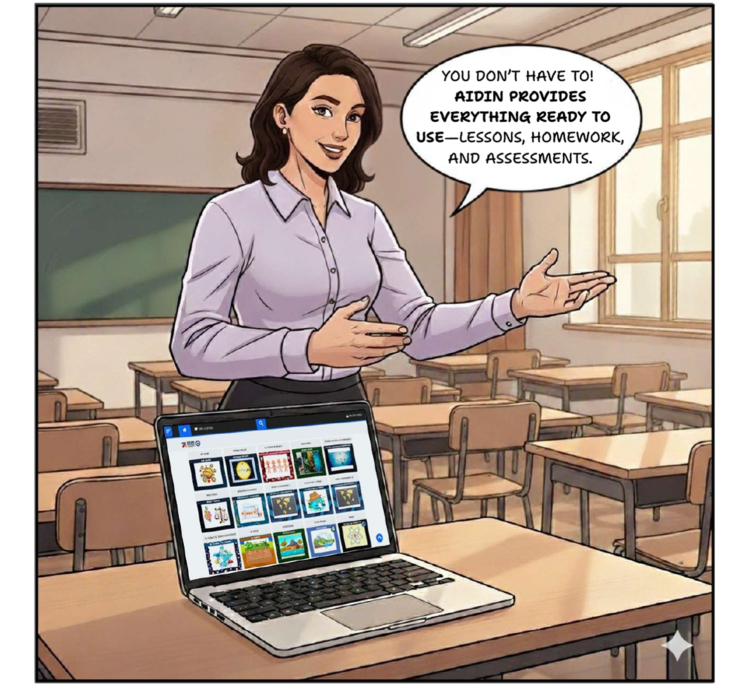 COMIC TEACHERS MOBILE 11