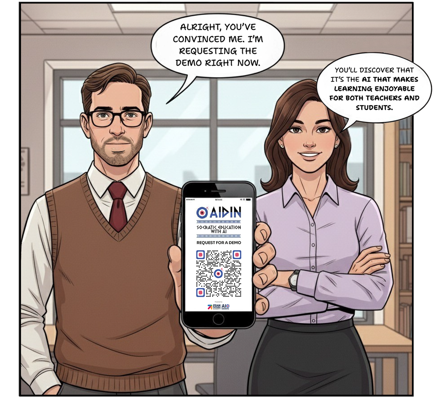 COMIC TEACHERS MOBILE 15